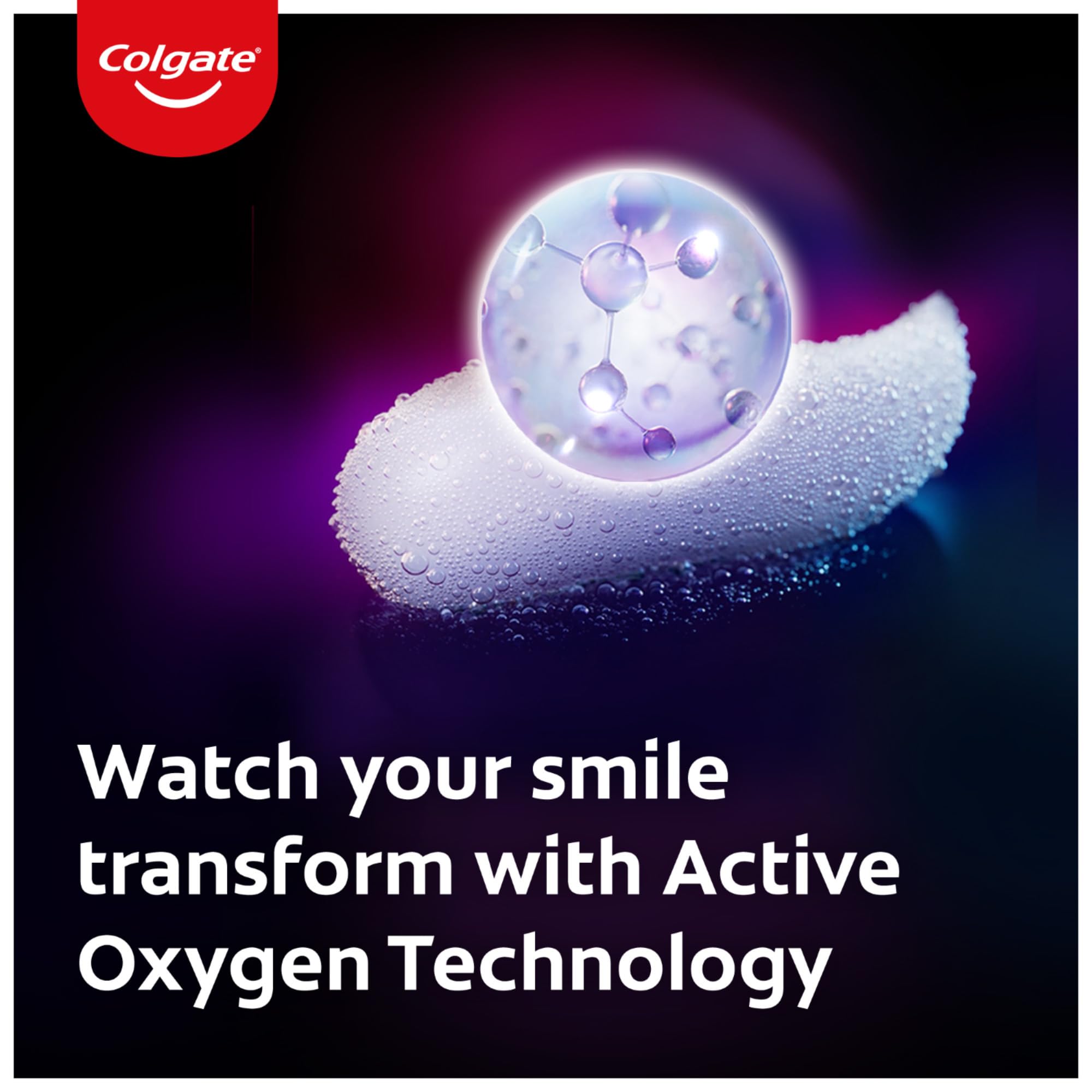 Colgate Visible White O2 Manual Toothbrush- 2 Pcs & Colgate Visible White O2, Teeth Whitening Toothpaste, Aromatic Mint, 25g COMBO – view 7