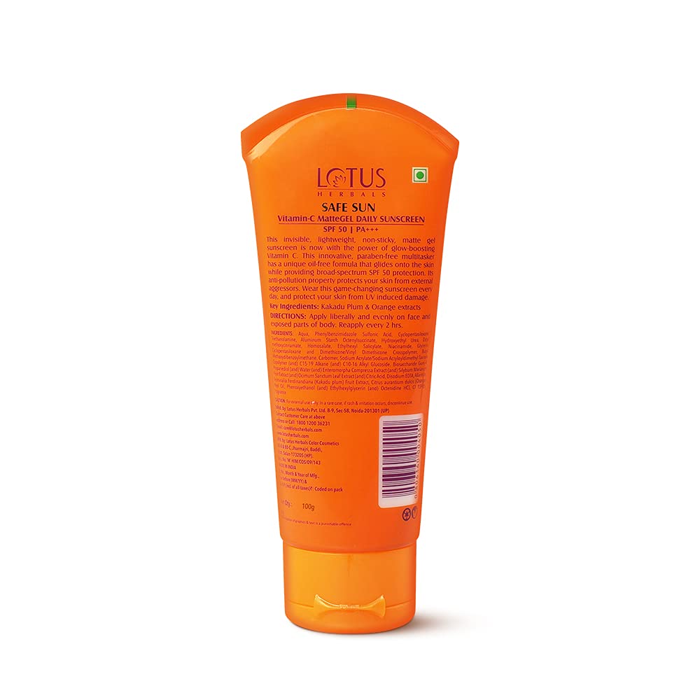 Lotus Herbals Safe Sun Vitamin C Matte Gel Daily Sunscreen – view 2