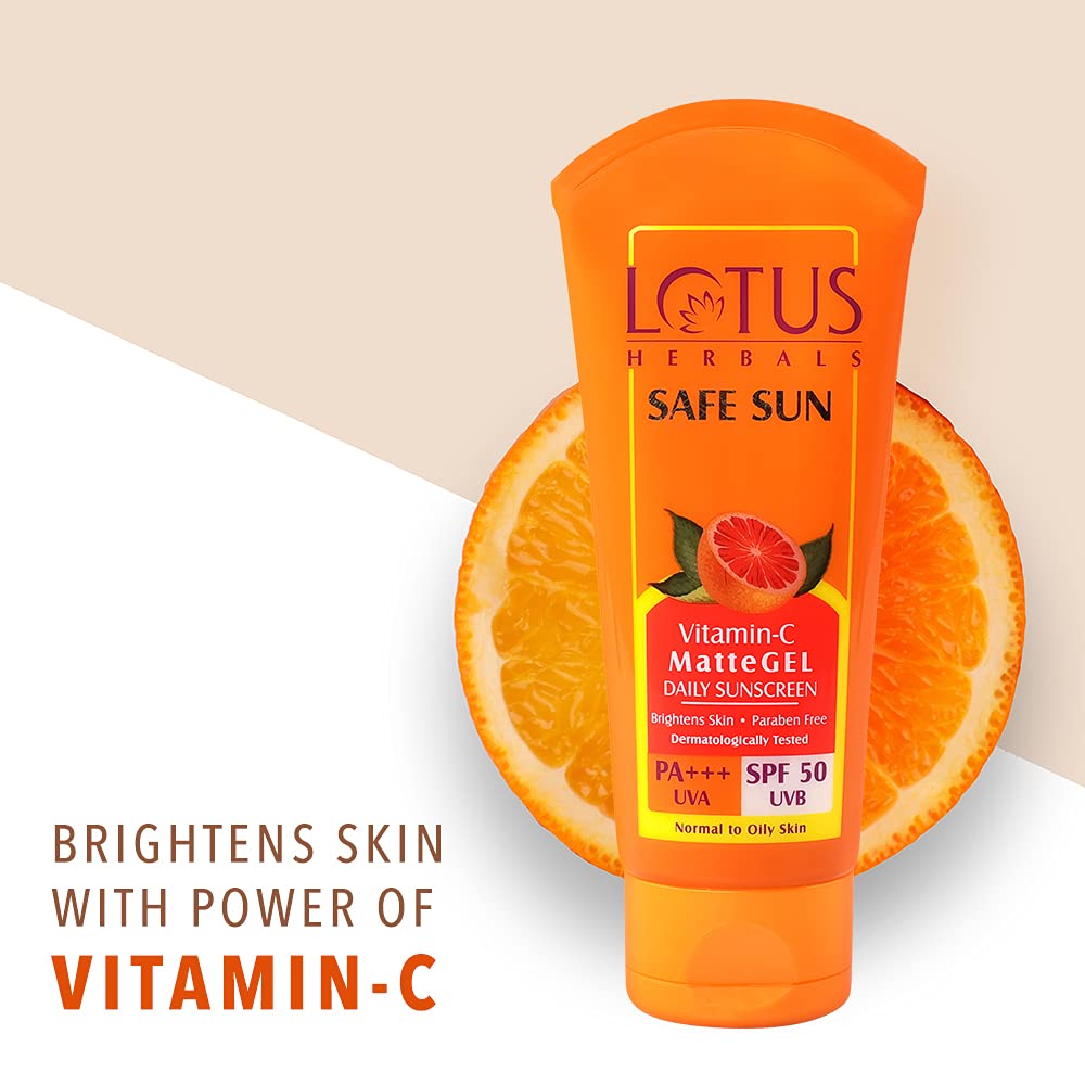 Lotus Herbals Safe Sun Vitamin C Matte Gel Daily Sunscreen – view 4