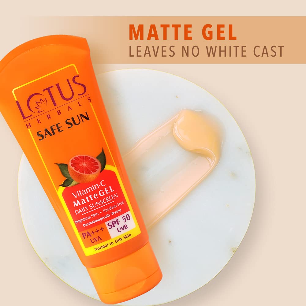 Lotus Herbals Safe Sun Vitamin C Matte Gel Daily Sunscreen – view 5