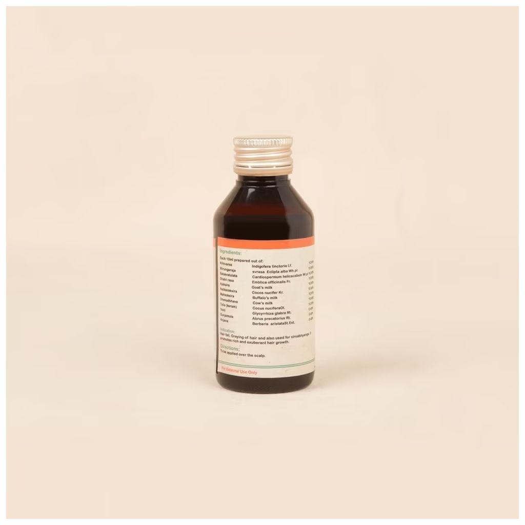 Isha life Nilibhrngadi Taila, Hair Oil (100 ml). Herbal hair oil. Oil for shiroabhyanga. Good for hair growth. – view 3