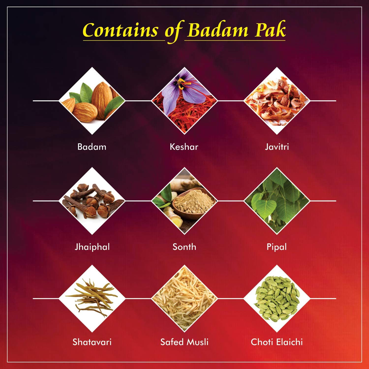 Baidyanath Badam Pak Improves Energy, Strength & Stamina - 100 g – view 5