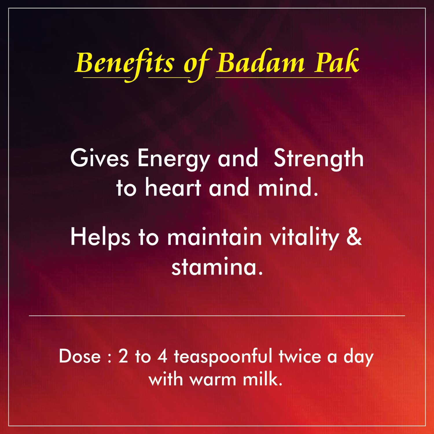 Baidyanath Badam Pak Improves Energy, Strength & Stamina - 100 g – view 6