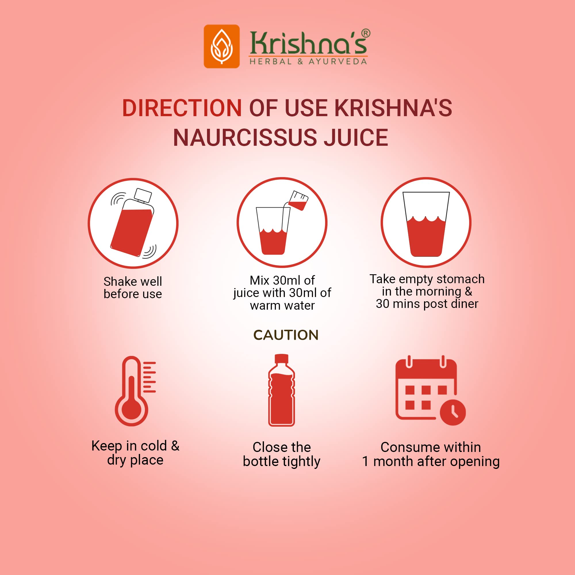 KRISHNA'S HERBAL & AYURVEDA Krishna'S Naurcissus Juice-1000 Ml Ayurvedic Ingredients Ashwagandha,Kaunch Beej,Vidari Kand,Shatawari,Akarkara,Safed Musli,Gokhru Etc Helps In Boosting Stamina – view 6