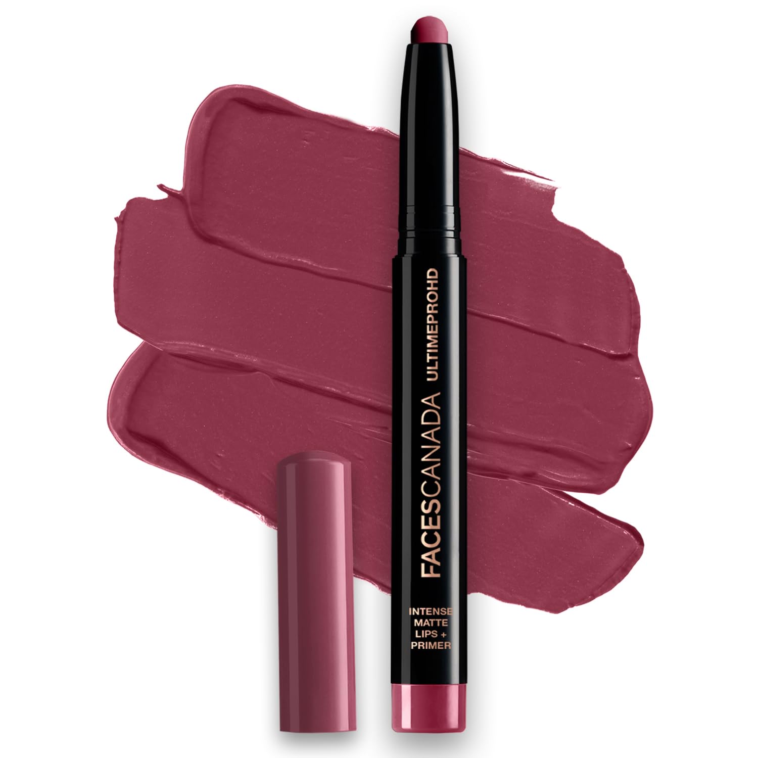 Wine Shot 26 FACES CANADA matte lip crayon tube