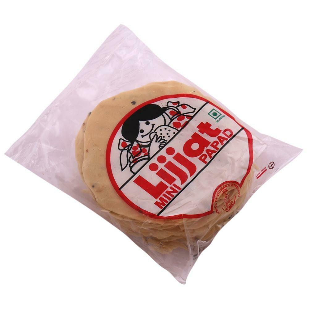 Lijjat Mini Udad Papad 200 G – view 3