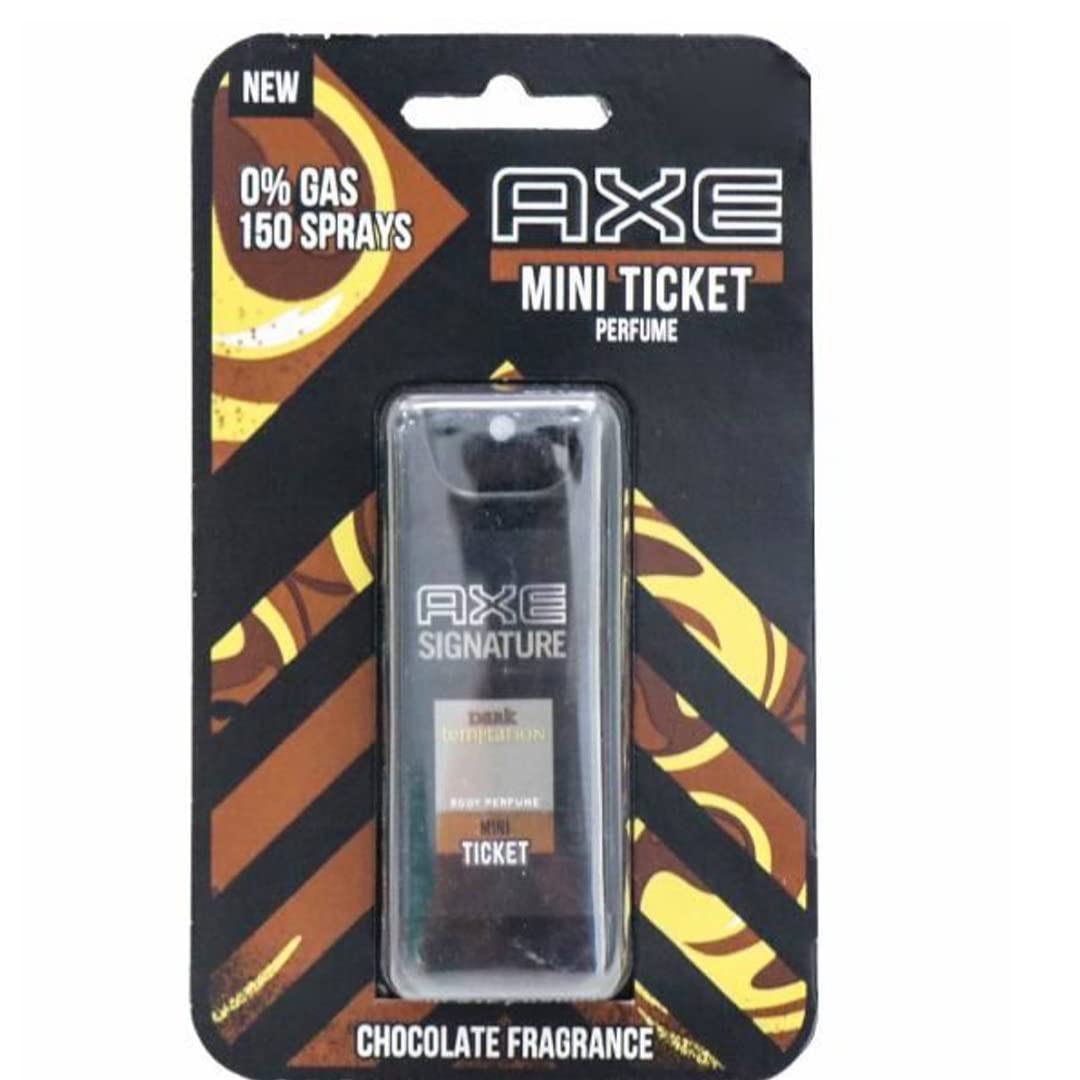 Axe Mini Ticket Pocket Perfume Dark Temptation 10ML..UNIQUE – view 1