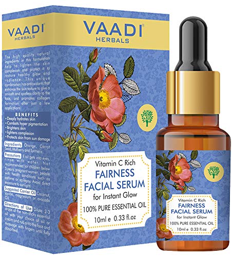 VAADI HERBALS Vitamin C Fairness Facial Serum - Brightens Skin, Lightens Complexion, Protects From Sun Damage, 10 ml – view 2