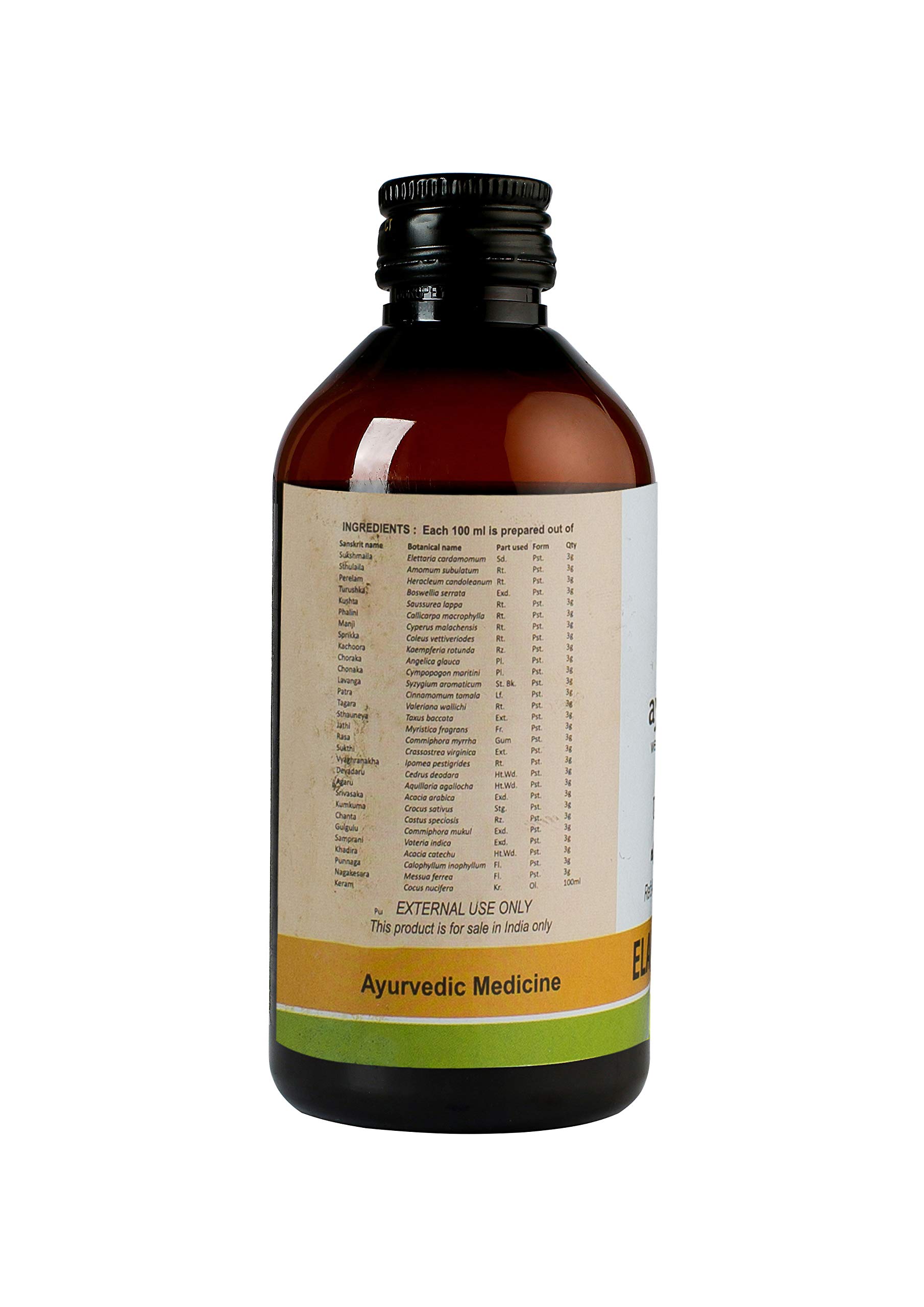 Kerala Ayurveda Eladi Keram 200 Ml – view 2