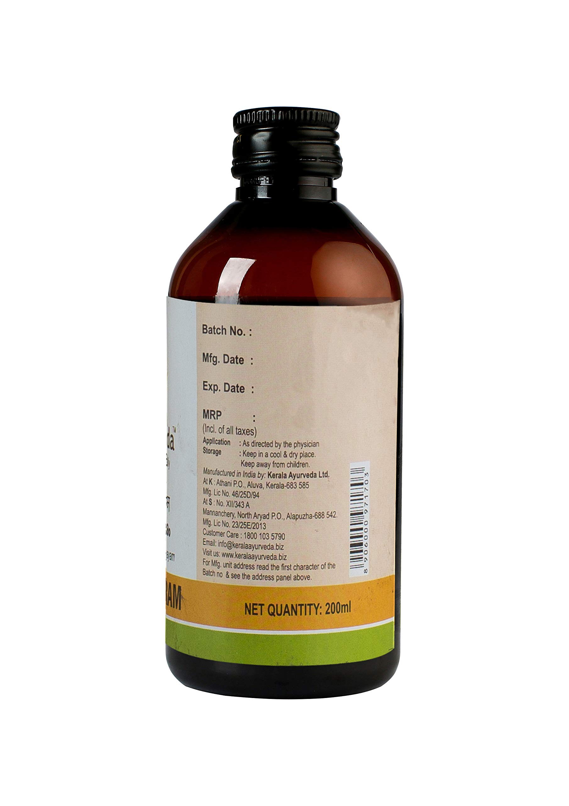 Kerala Ayurveda Eladi Keram 200 Ml – view 3