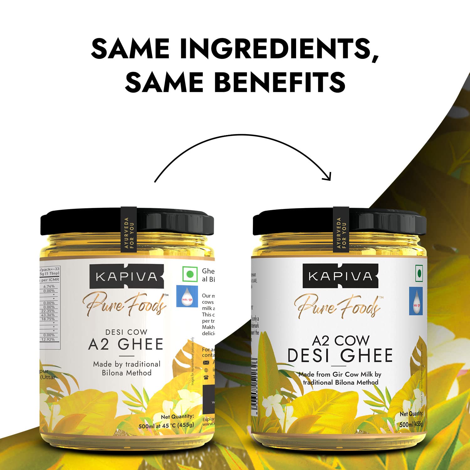 Kapiva A2 Desi Cow Ghee 500Ml – view 2