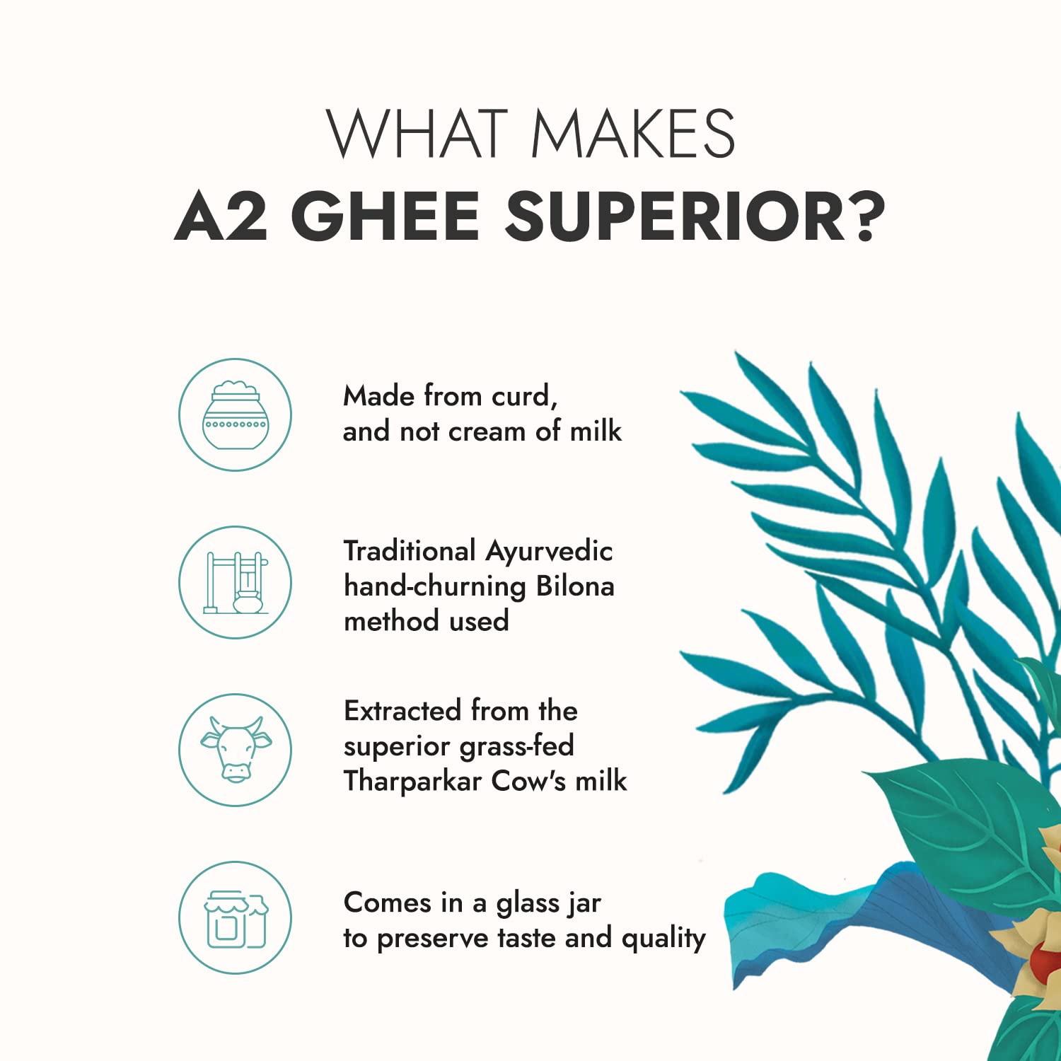 Kapiva A2 Desi Cow Ghee 500Ml – view 3