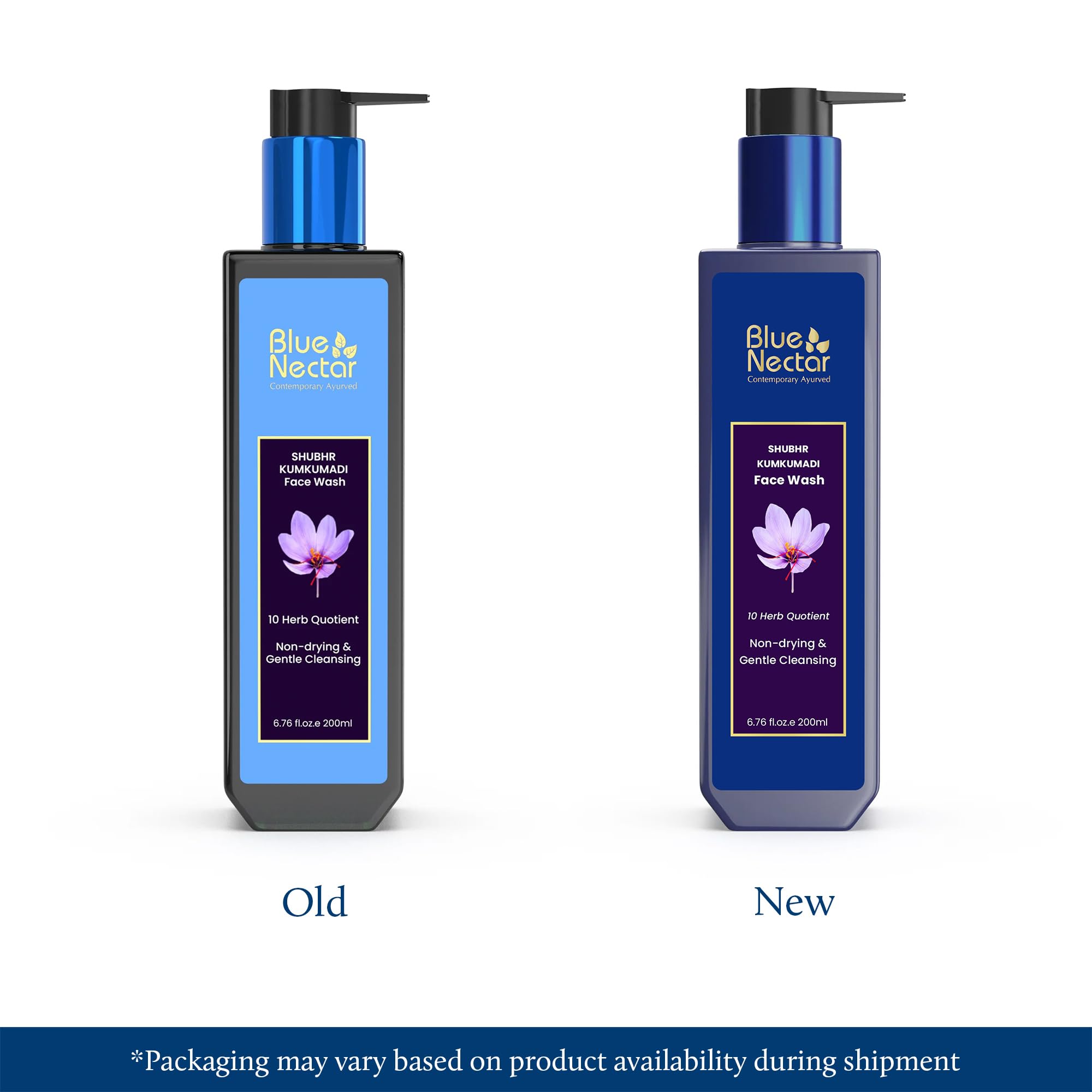 Blue Nectar Kumkumadi Brightening Face Wash with Saffron for Women & Men – view 2
