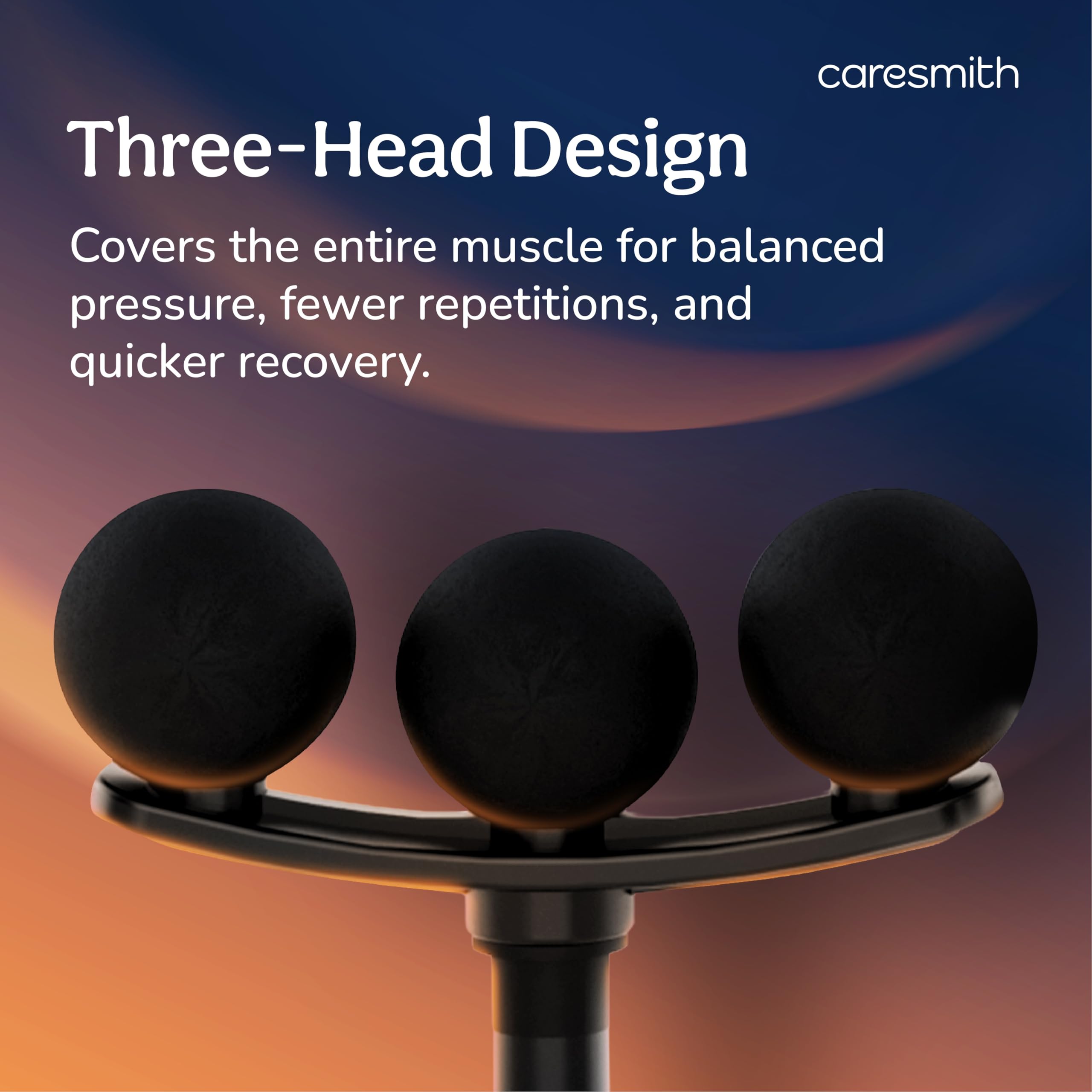 CARESMITH Charge Go Massage Gun – view 3
