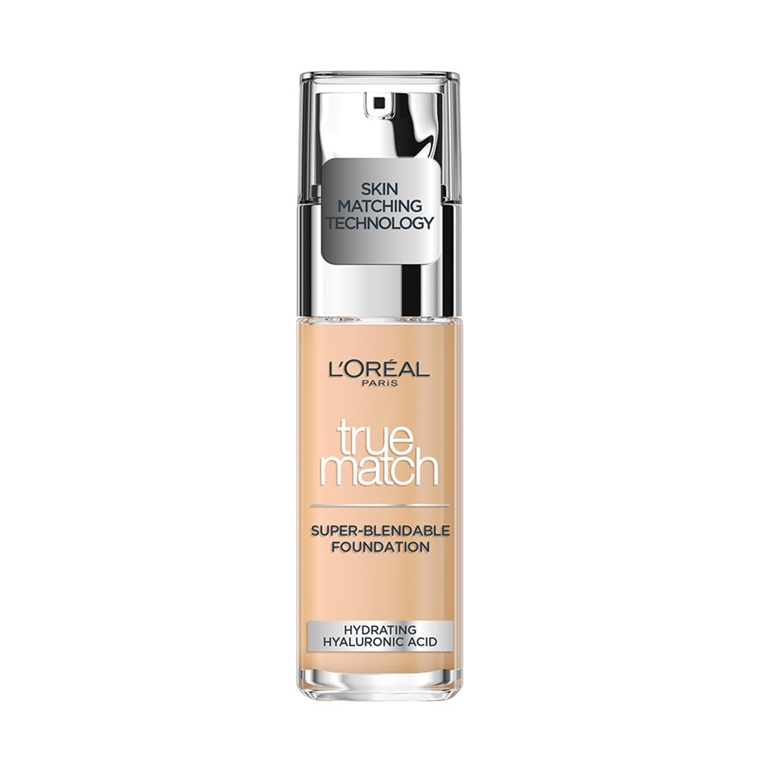 Golden Beige 3D3W True Match liquid foundation pump bottle