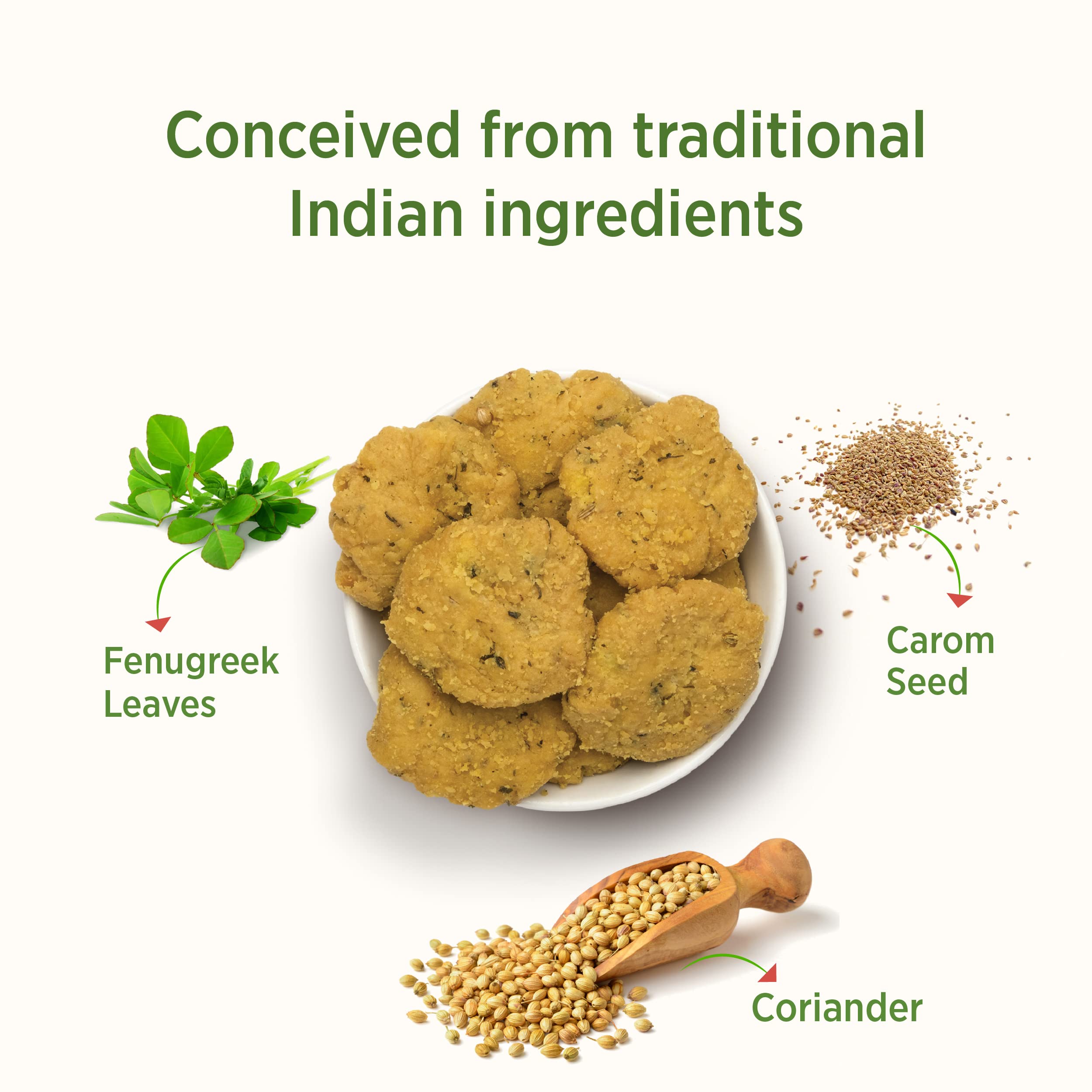 Chaayos Methi Mathri (450G Pack) – view 4