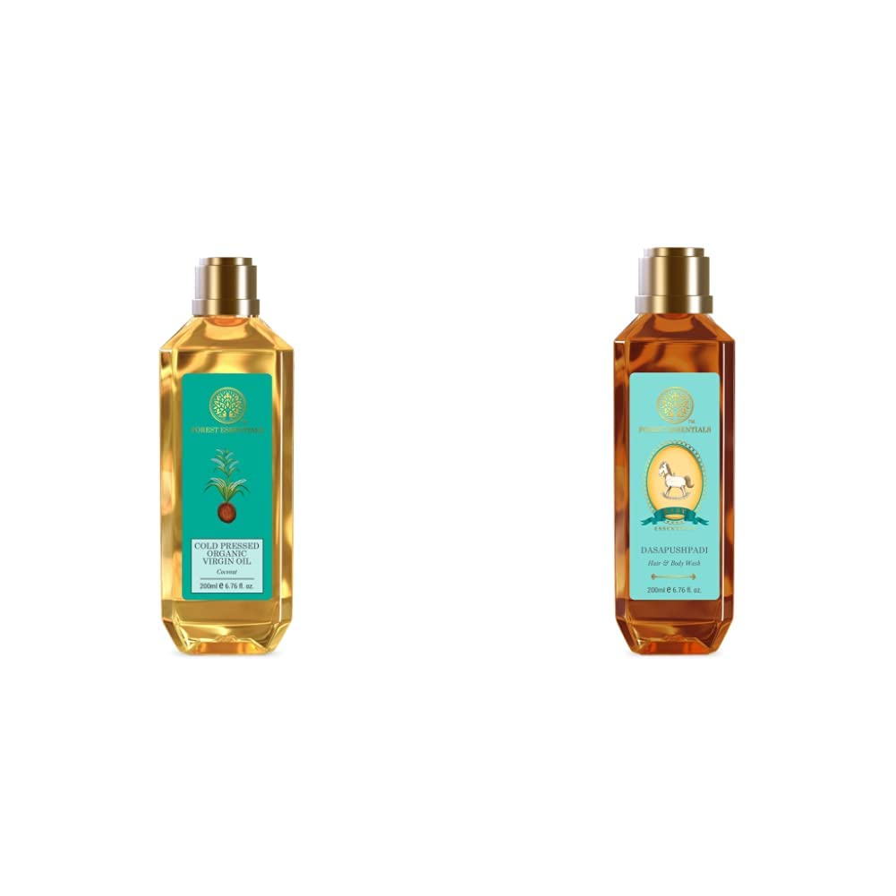 Forest Essentials baby care oil and wash 200 ml bottles