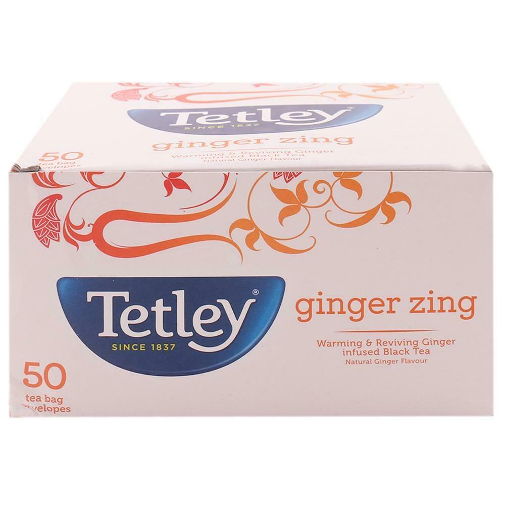 Tetley Ginger Leaf Tea Bags 50 Pcs – view 2