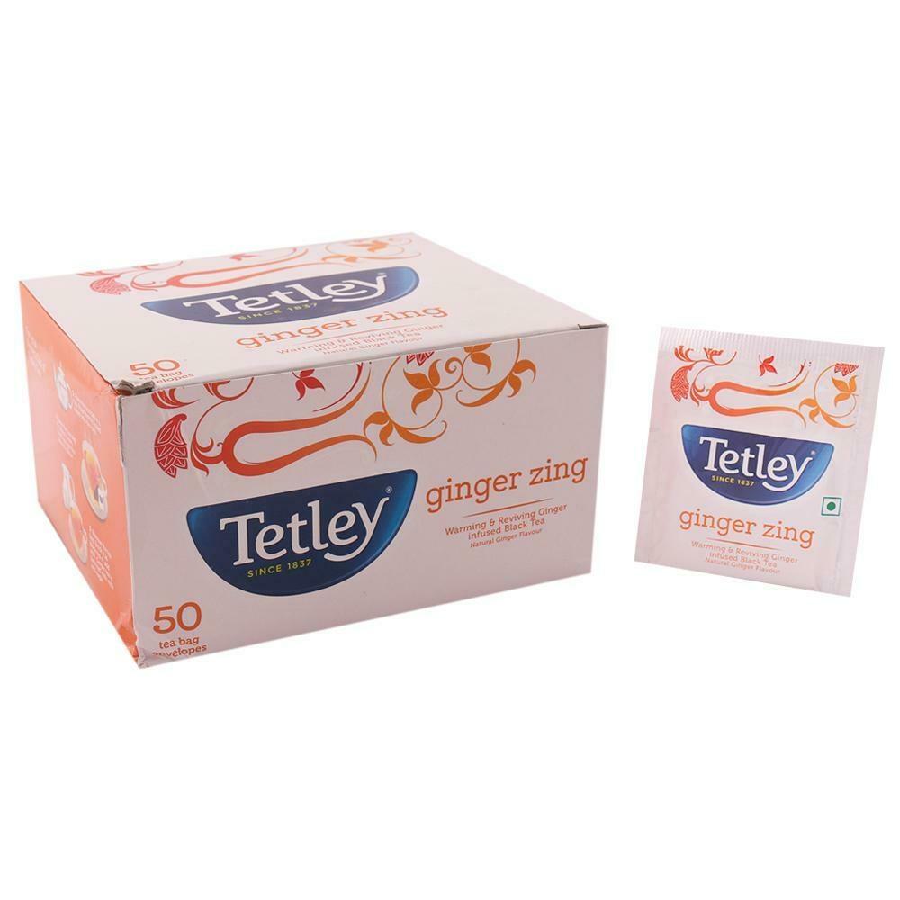 Tetley Ginger Leaf Tea Bags 50 Pcs – view 9