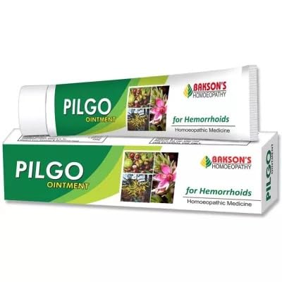 Organic Homoeo Pilgo Ointment 25g two-pack bottle format