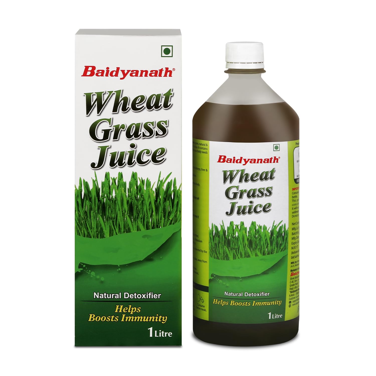 Baidyanath Wheatgrass Juice 1 Litre, Natural Detoxifier, Herbal Juice Helpful to boost Immunity, Blood Purification, Improves Digestion and Metabolism, 1000ml (Pack of 1) – view 4