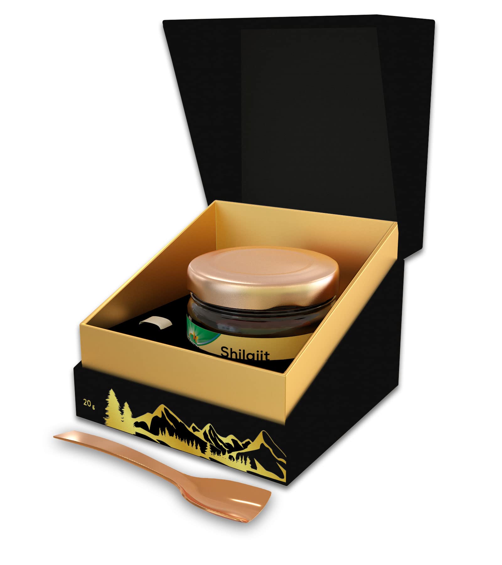Zandu Pure Himalayan Shilajit Resin, 20g (Pack of 1) – view 2