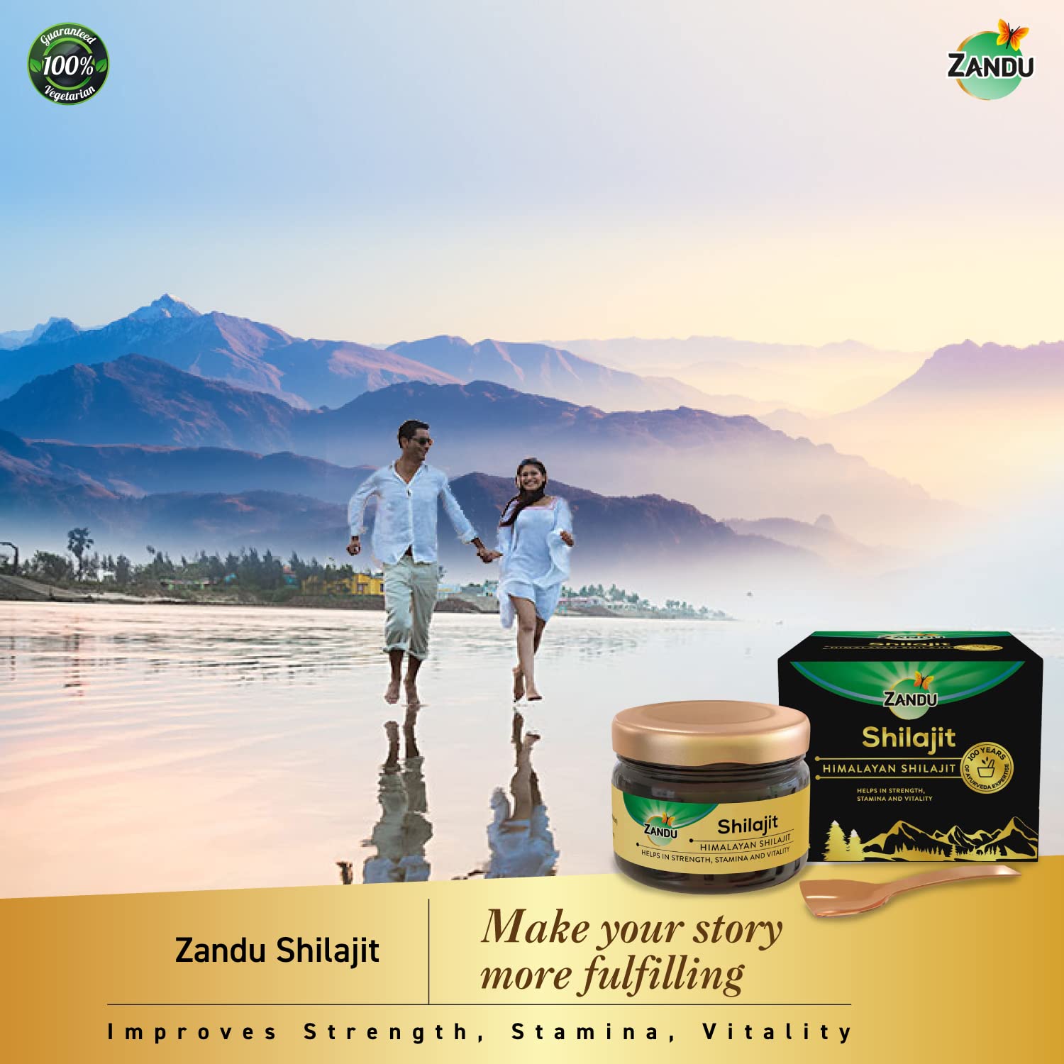 Zandu Pure Himalayan Shilajit Resin, 20g (Pack of 1) – view 5