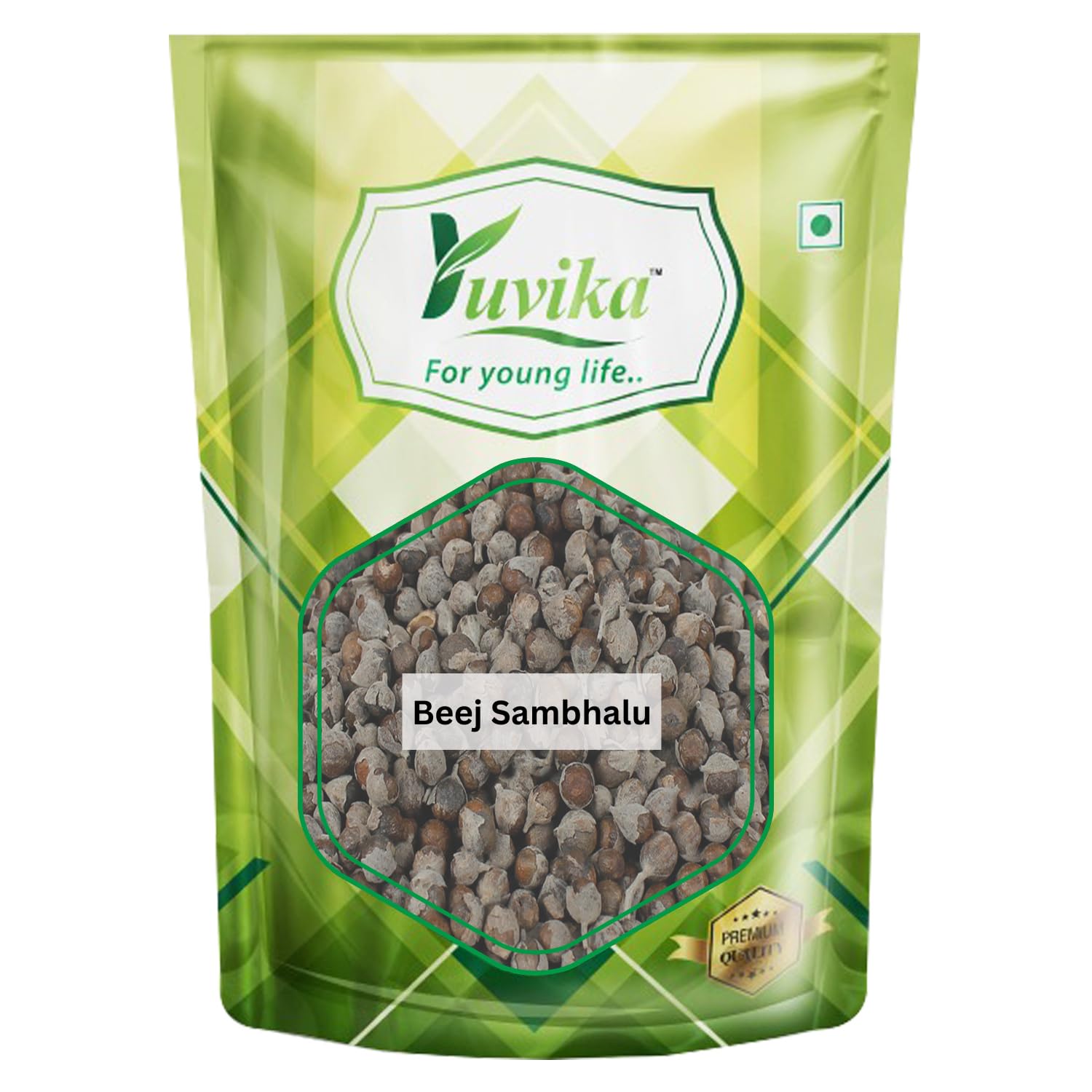 Pack of Yuvika Vitex Negundo chaste seeds in bag