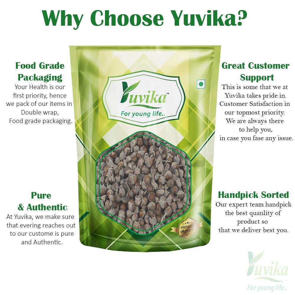 YUVIKA Beej Sambhalu - Nirgundi Seeds - Vitex Negundo - Chaste Seeds (200 Grams) – view 3