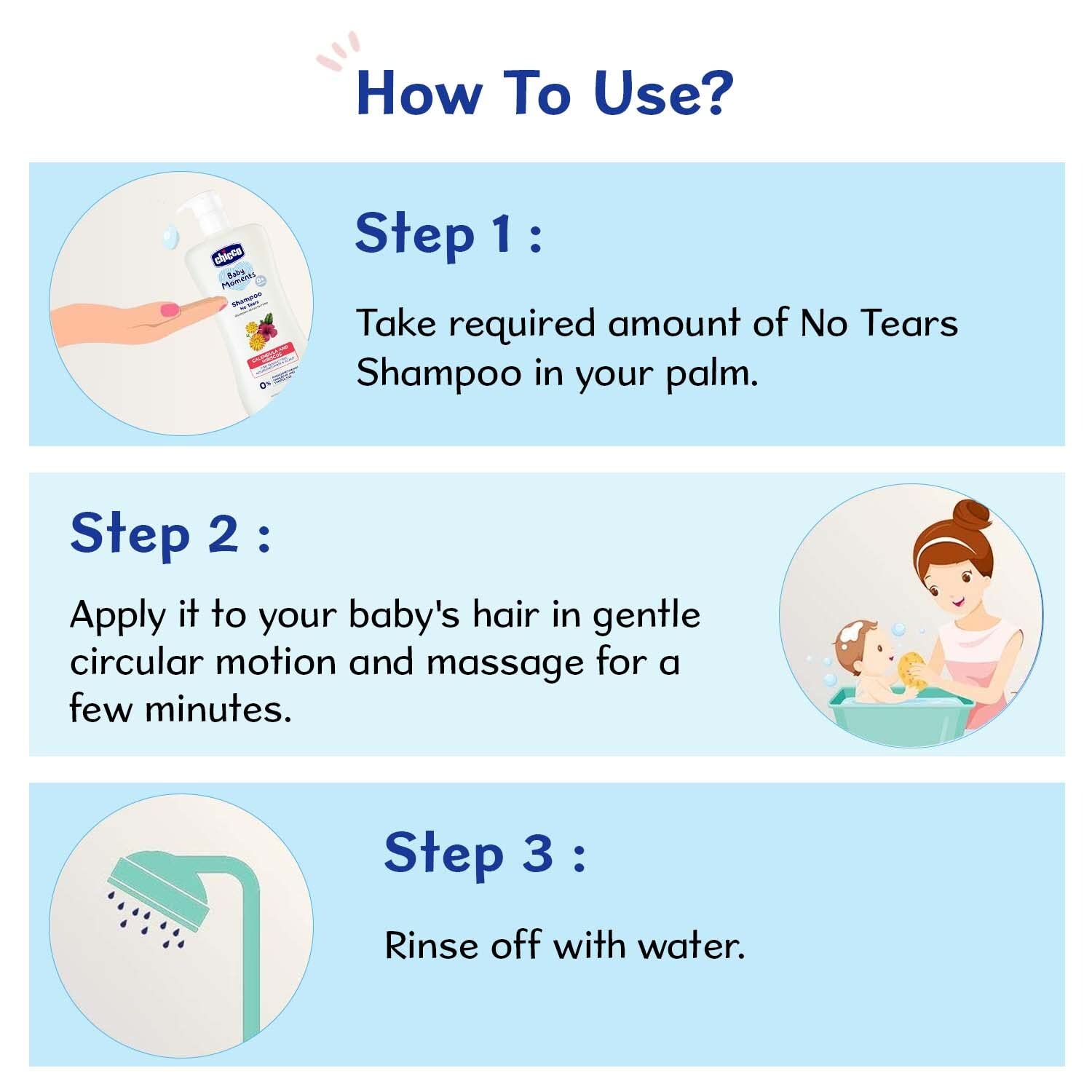 Chicco Baby Moments Shampoo for Tear-Free Bath Times, New Advanced Formula with Natural Ingredients, Suitable for Baby – view 7