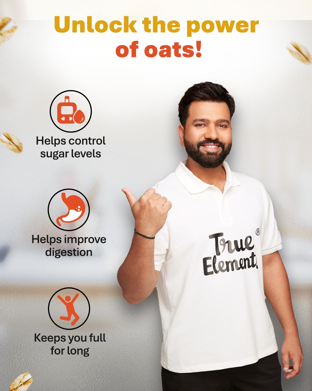 True Elements Steel Cut Oats 2kg - 40 Servings family pack – view 6