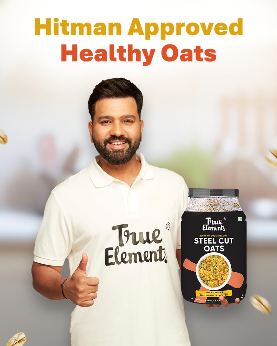 True Elements Steel Cut Oats 2kg - 40 Servings family pack – view 9