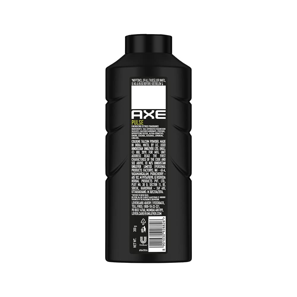 Axe Pulse Cologne Talc Pack of 300 g powder – view 2