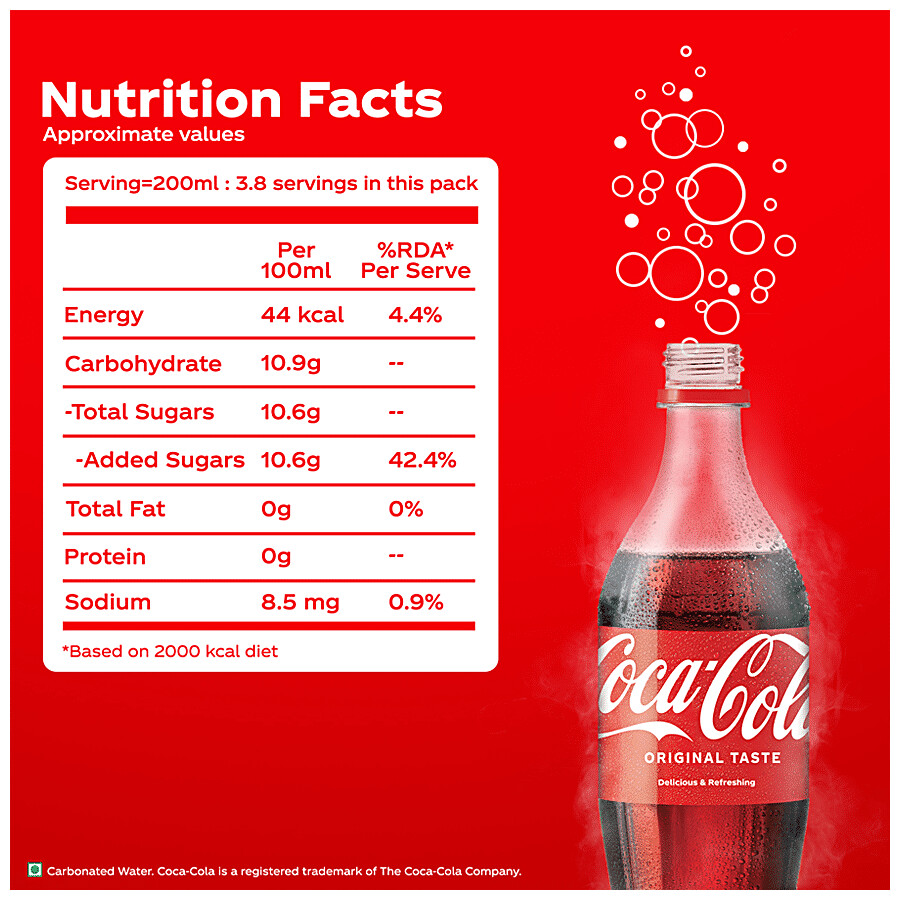 Coca Cola Soft Drink 750 ml – view 4