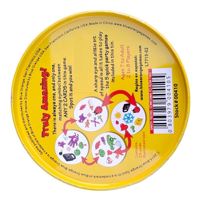NIYANETAIL Classic Card Game for Kids Ages 6+, 2 to 8 Players, Quick 15-Minute Playtime, Environmentally Friendly Eco-Blister Packaging for Endless Fun and Entertainment (Red) – view 3