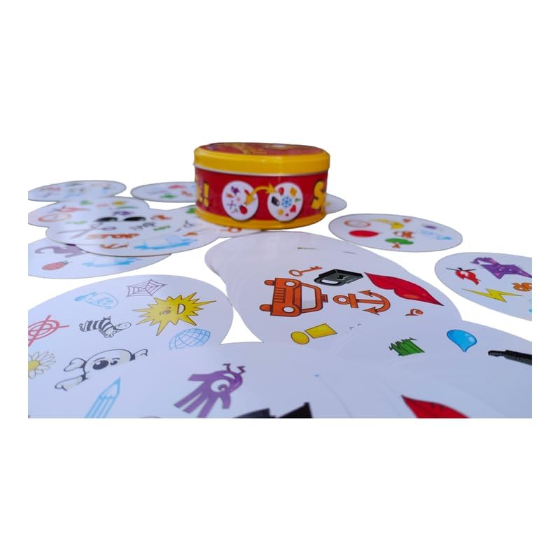 NIYANETAIL Classic Card Game for Kids Ages 6+, 2 to 8 Players, Quick 15-Minute Playtime, Environmentally Friendly Eco-Blister Packaging for Endless Fun and Entertainment (Red) – view 5