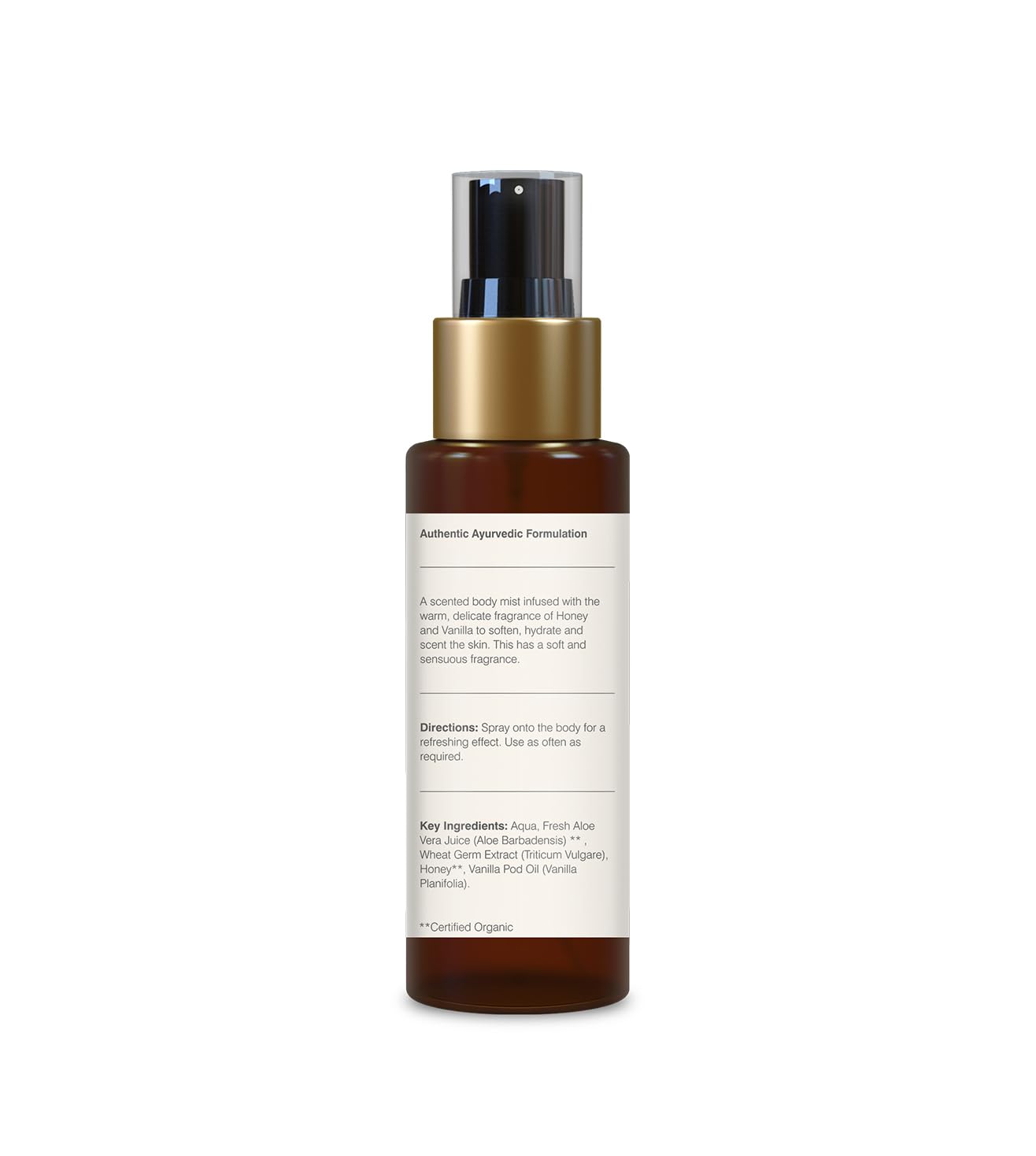 Forest Essentials Travel Size Body Mist Honey & Vanilla – view 4