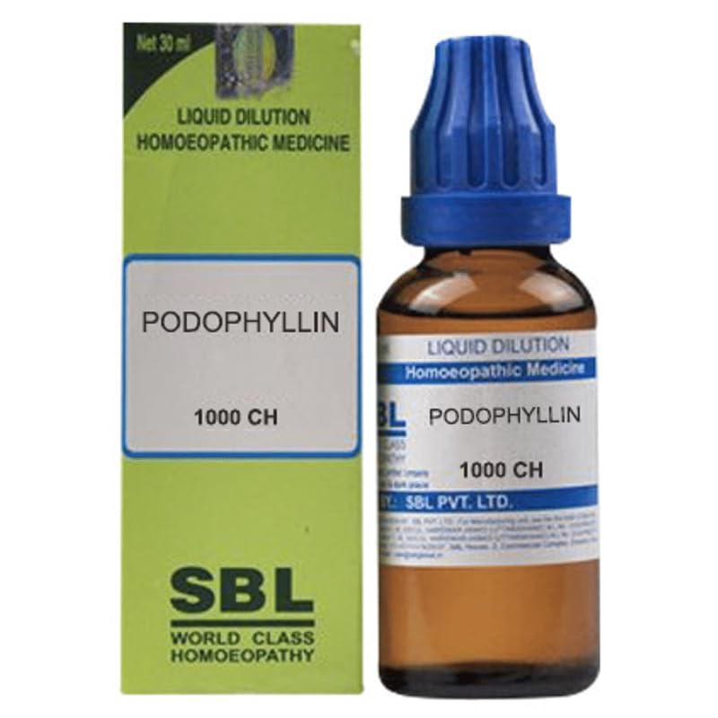 SBL Podophyllin Dilution 1000 CH liquid remedy bottle