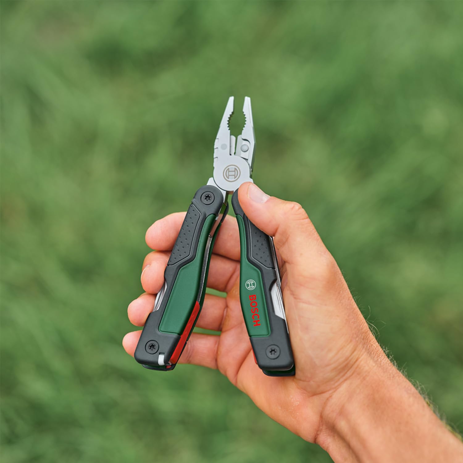 BOSCH 16-in-1 Multi-Tool with 16 Functions for Versatile Home and DIY Use, Compact and Durable Design with a safety pouch – view 2