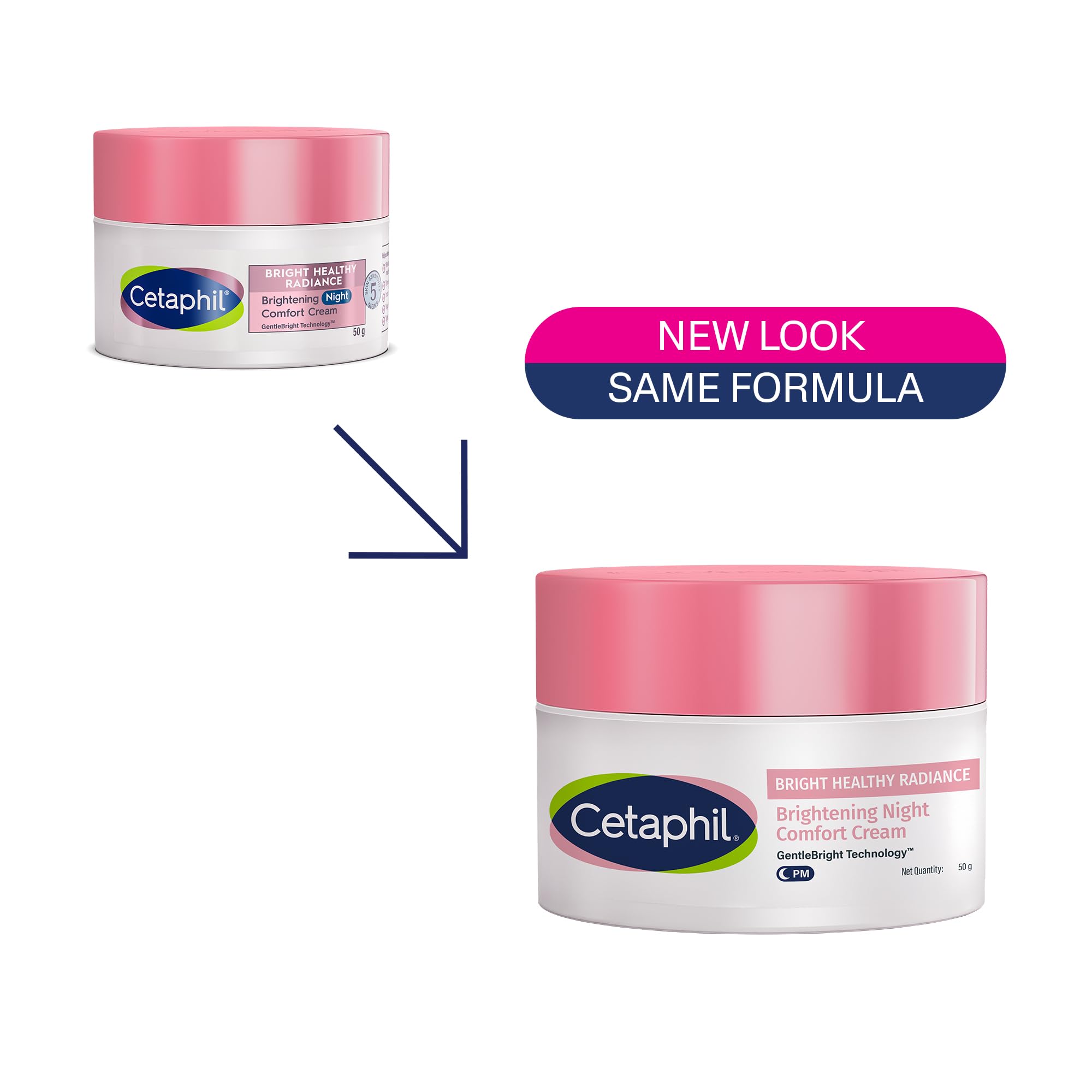 Cetaphil Brightening Night Comfort Cream - 50 g – view 2