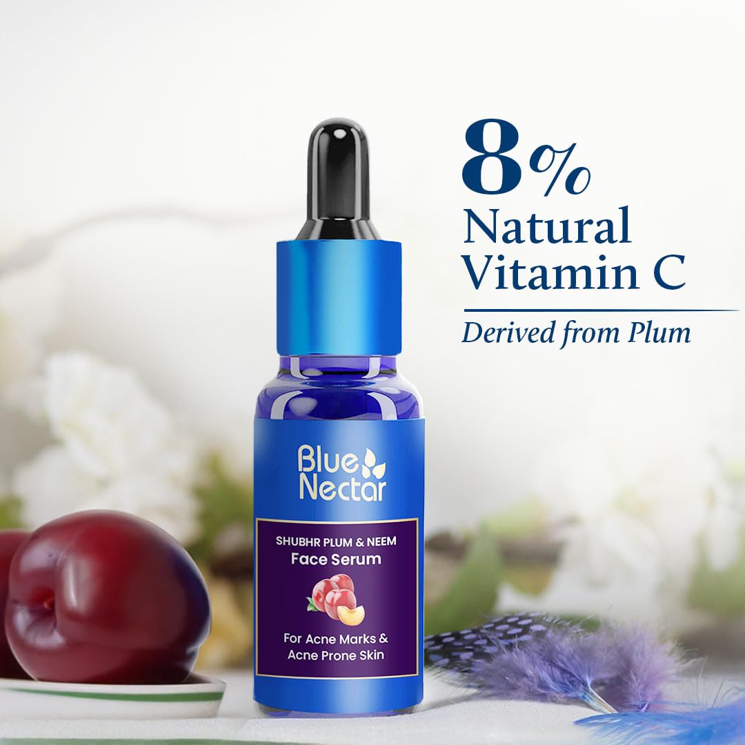 Blue Nectar Pore Minimizing Plum Face Serum for Acne Prone Skin – view 3
