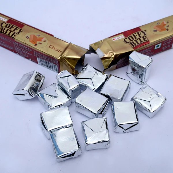 Pack of Lotte Coffy Bite coffee toffee stick candy
