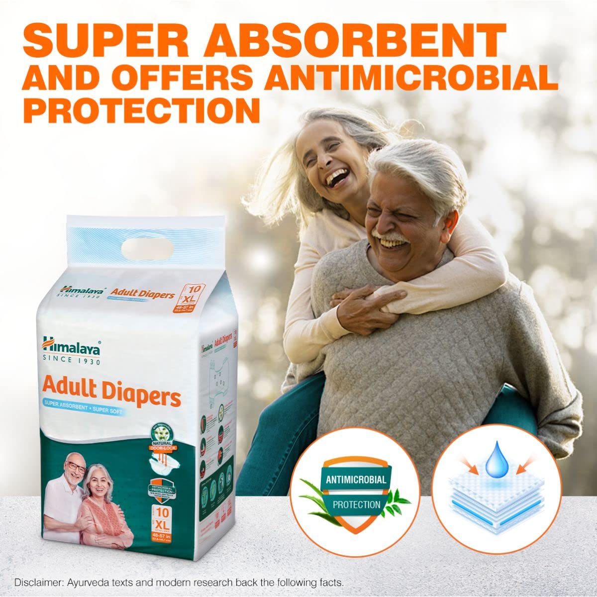 Himalaya Adult Diaper (XL) 10's – view 2
