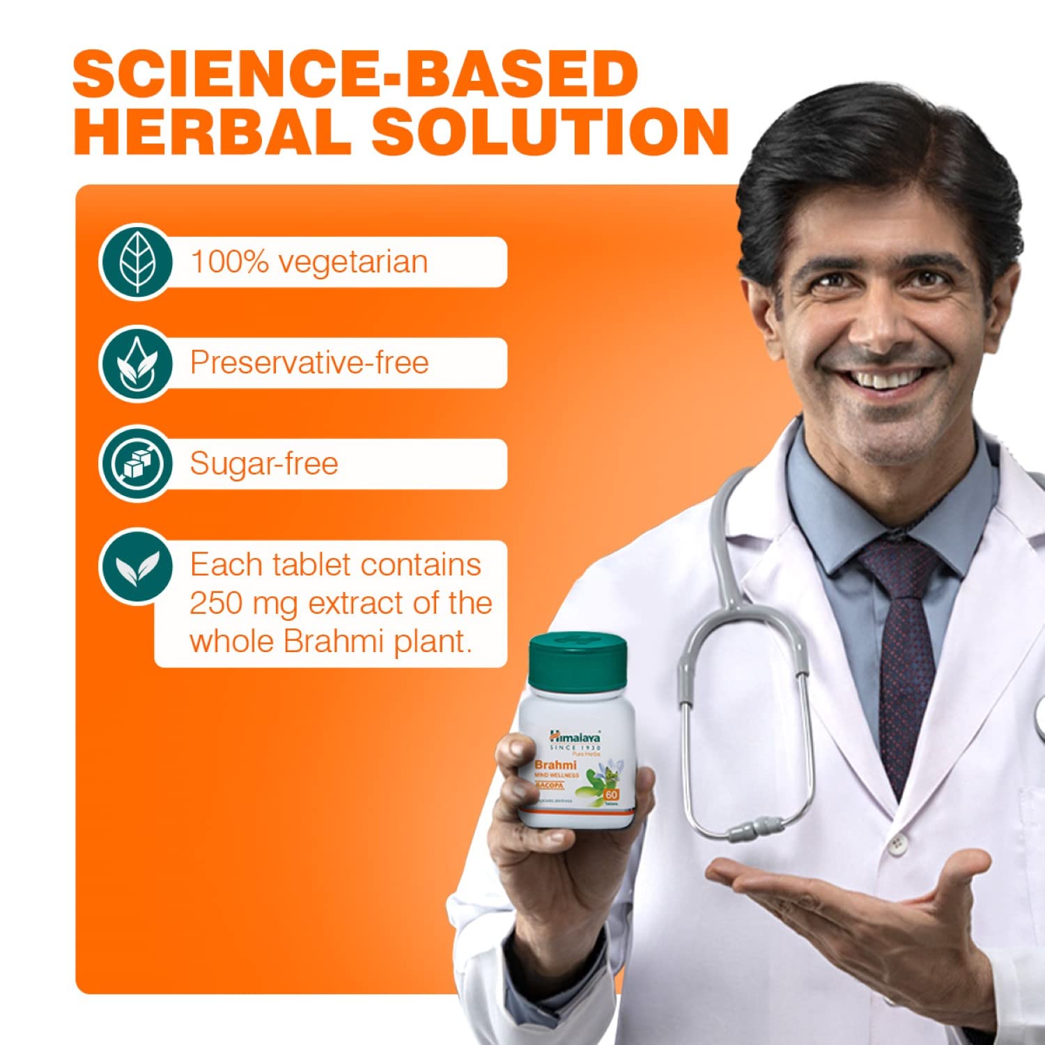 Himalaya Wellness Pure Herbs Brahmi Mind Wellness – view 5
