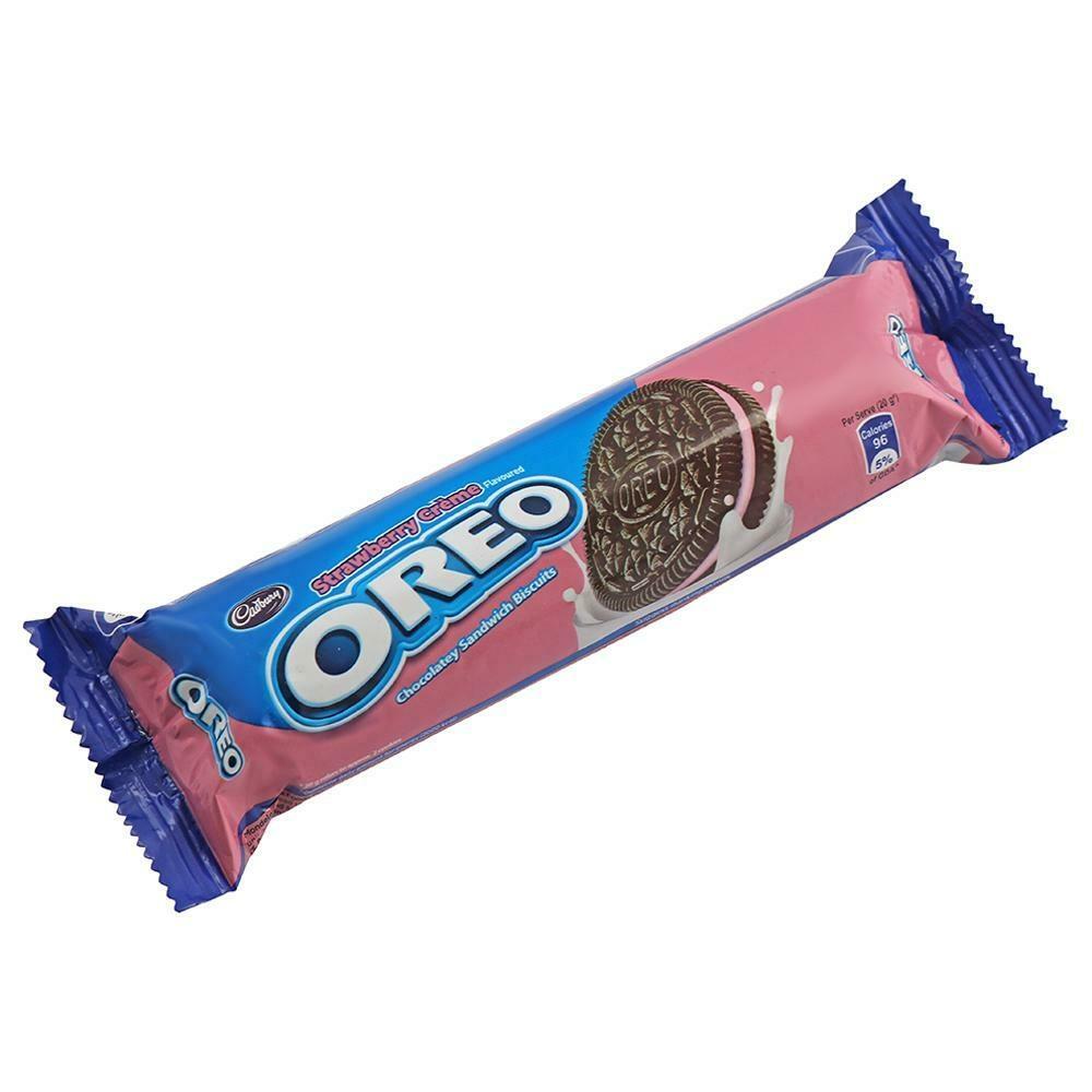 Cadbury Oreo Strawberry Creme Biscuits 113.75 G – view 2
