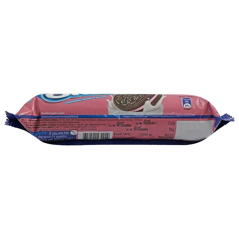 Cadbury Oreo Strawberry Creme Biscuits 113.75 G – view 5