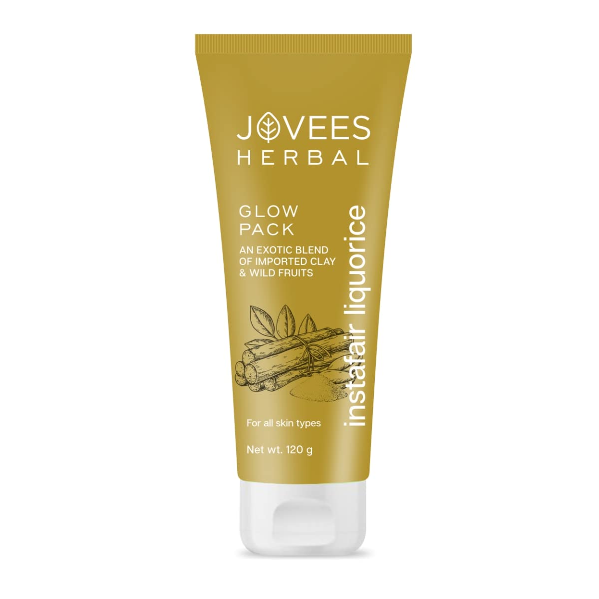 Jovees Herbal Grape Fairness Facewash 120 ML, Insta Fair Liquorice Glow Pack 120 g, Fairness Lotion SPF 25 100 ML Combo For Dull Skin... – view 3