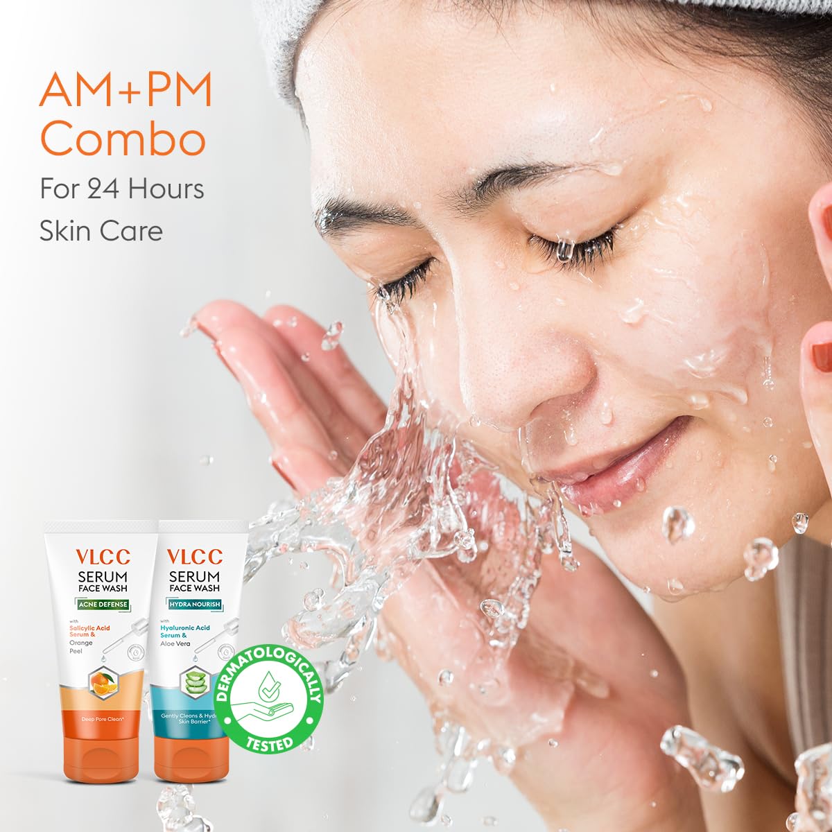 VLCC Salicylic Acid & Orange Peel Serum Facewash - 150 ml for Deep Pore Cleansing for AM – view 8