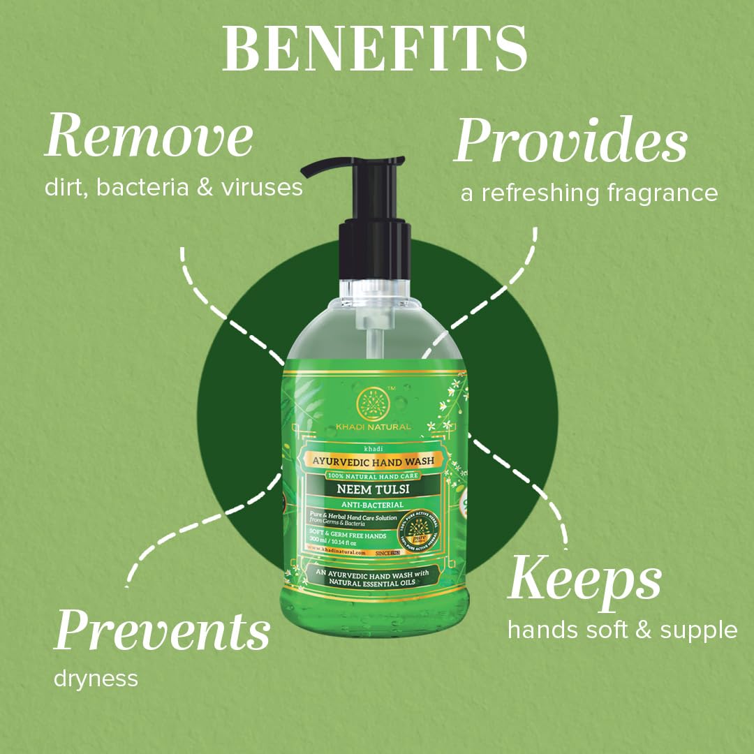 Khadi Natural Hand Wash Neem – view 2
