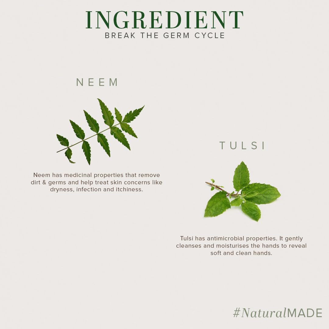 Khadi Natural Hand Wash Neem – view 3